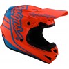 CAPACETE TROY LEE DESIGNS 2021 GP SILHOUETTE - LARANJA / AZUL OCEAN CAPACETE TROY LEE DESIGNS 2021 GP SILHOUETTE - LARANJA / AZUL OCEAN